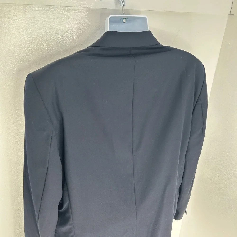 Jack Victor Blazer 46 Long 100% Wool Sport Coat Valentino CT Two‎ Button *READ